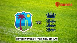 Wi Vs Eng Dream11 Prediction 5th T20i West Indies Vs England Fantasy Xi Captain Vice Captain Choices