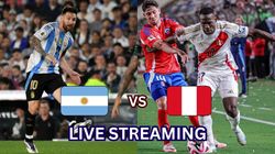Argentina Vs Peru World Cup Qualifiers Match Live Streaming Details