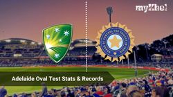 Ind Vs Aus 2nd Test Adelaide Oval Stats Records India Australia Red Ball Numbers In Adelaide