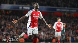Arsenal 3 0 Monaco Saka Leads Champions League Victory 