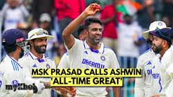 Among The All Time Greats Indian Team Selector Msk Prasad Praises Ravichandran Ashwin On Retirement Announcement