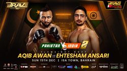 India Vs Pakistan Mma Set For Monumental Clash As Ehtesham Ansari Makes Debut Aaqib Awan