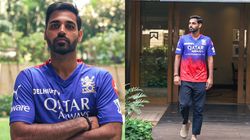 Bhuvneshwar Kumar Depressed After Joining Rcb Fans Point Out Gloomy Face Of Pace Star With New Jerse