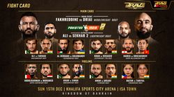 Arab Legends And Iconic Sporting Rivalry Full Fight Card Revealed For Brave Cf 