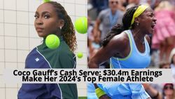 Coco Gauff The Highest Paid Female Athlete Of 2024 With 30 4 Million In Earnings And 27 1 Million