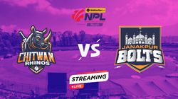 Nepal Premier League 2024 Live Streaming When How To Watch Chitwan Rhinos Vs Janakpur Bolts Match 
