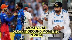 Year Ender 2024 Virat Kohli Helping Hardik Pandya To Rohit Sharma S Antics Cricket Ground Most Viral Moments Of The Year