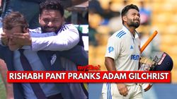 India Vs Australia Rishabh Pant Leaves Adam Gilchrist Stunned With Cheeky Prank On Day 3 Of Adelaide Test Watch Here