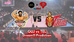 Pkl Season 11 Gujarat Giants Vs Telugu Titans Guj Vs Tel Dream11 Prediction H2h Record Starting 7 Live Streaming