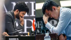 Fide World Championship Game 7 Ding Liren Narrowly Escapes Defeat Against Gukesh