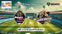 Hbt Vs Cj Dream11 Prediction Lanka T10 Super League Hambantota Bangla Tigers Vs Colombo Jaguars Fantasy Xi Captain Vice Captain Choices 17th Match