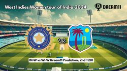 In W Vs Wi W Dream11 Prediction 2nd T20i India Vs West Indies Womens Fantasy Xi Captain And Vice Captain Choices