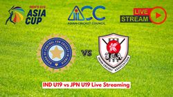 Ind U19 Vs Jpn U19 Live Streaming Acc Mens U19 Asia Cup 2024 How To Watch India U19 Vs Japan U