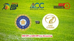 Ind U19 Vs Uae U19 Live Streaming Acc Mens U19 Asia Cup 2024 How To Watch India U19 Vs United Arab Emirates U19 Live Telecast In India Uae 12th Match Group A