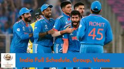 India Schedule At Champions Trophy 2025 Know Dates And Venue Of India Matches In Group Stages And P