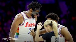 Emebiid Ejected Chaotic 76ers Win Over Spurs 