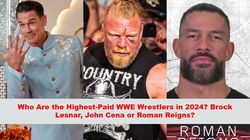 Who Are The Highest Paid Wwe Wrestlers In 2024 Brock Lesnar John Cena Or Roman Reigns