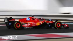Leclerc Tops Post Season Testing Abu Dhabi Sainz Makes Debut 
