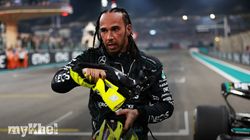 Lewis Hamilton Farewell Mercedes Abu Dhabi 