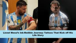 Know All About Lionel Messi Tattoos The Meaning Behind His Mother Portrait Jesus And Symbol