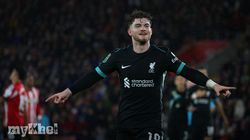 Southampton 1 2 Liverpool Nunez Elliott Efl Cup Semi Finals 