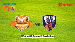 Msa Vs Db Dream11 Prediction Abu Dhabi T10 2024 Morrisville Samp Army Vs Delhi Bulls Fantasy Xi Captain And Vice Captain Choices Qualifier 