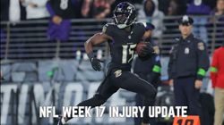 Nfl Injury Report For Week 17 Who S Out In Christmas
