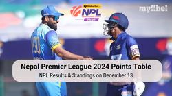 Nepal Premier League 2024 Points Table Npl Results Standings After Matches On December 