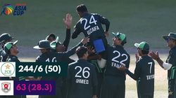 Acc Mens U19 Asia Cup 2024 Pakistan U19 Thrash Japan U19 By 180 Runs To Top Group A