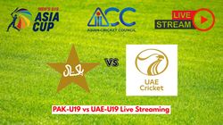 Pak U19 Vs Uae U19 Live Streaming Acc Mens U19 Asia Cup 2024 How To Watch Pakistan U19 Vs United