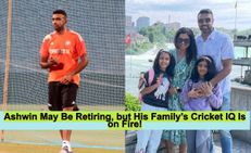 R Ashwin S Retirement The Real Cricket Masters At Home His Wife Prithi And Daughters Akhira Aadh