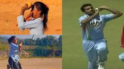 Viral Video Little Rajasthan Girl Bowls Like Zaheer Khan Leaves Sachin Tendulkar Mesmerised