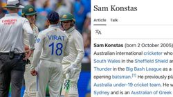 Ind Vs Aus Sam Konstas Father Of Virat Kohli Wikipedia Edit Goes Viral After Duos Clash In Mel
