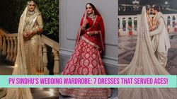 Pv Sindhu Wedding Ceremony 7 Dresses That Made Her Walk Down The Aisle Like A Diva