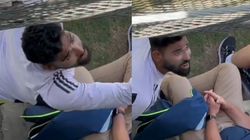 Ind Vs Aus Mohammed Siraj Throws Ball To Young Fan After Practice Watch