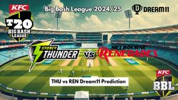 Thu Vs Ren Dream11 Prediction Bbl 2024 25 Sydney Thunder Vs Melbourne Renegades Fantasy Xi Captain And Vice Captain Choices 16th Match