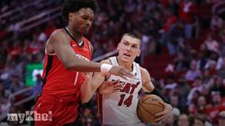 Tyler Herro Comments On Thompson Altercation After Heat Rockets Game 