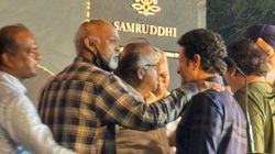 Sachin Tendulkar Helps Ailing Vinod Kambli In Ramakant Achrekar Memorial Unveiling Ceremony Shares
