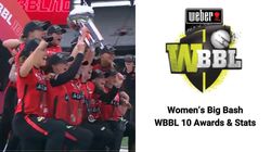 Womens Big Bash League 2024 Full List Of Award Winners Stats After Melbourne Renegades Clinch Wbbl