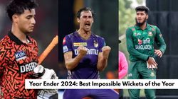 Year Ender 2024 Best Impossible Wickets Of The Year Rishad Hossain Mitchell Starc Deliver Magic