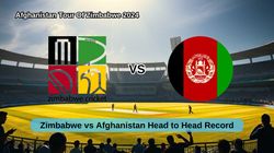 Zimbabwe Vs Afghanistan Head To Head Record 1st Test Afghanistan Tour Of Zimbabwe 2024 Stats And