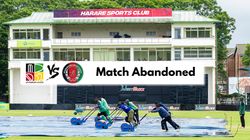 Zim Vs Afg First Odi Washed Off In Harare After Azmatullah Omarzais Magical Spell