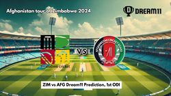 Zim Vs Afg Dream11 Prediction 1st Odi Zimbabwe Vs Afghanistan Fantasy Xi Captain And Vice Captain Choices
