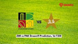 Zim Vs Pak Dream11 Prediction 1st T20i Zimbabwe Vs Pakistan Fantasy Xi Captain And Vice Captain C
