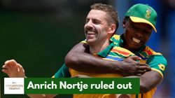 Champions Trophy 2025 Major Injury Blow For South Africa Pacer Anrich Nortje Ruled Out Of Tourname
