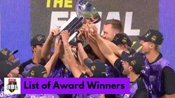Big Bash League 2024 25 Full List Of Award Winners Prize Money Records And Stats From Bbl 14 As H