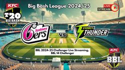 Bbl 2024 25 Challenger Live Streaming Six Vs Thu How To Watch Sydney Sixers Vs Sydney Thunder Live Telecast