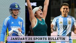 Sports Bulletin Of January 25 India Icc Women S T20i Team Of The Year Madison Key Australian Open