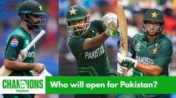 Champions Trophy 2025 What Will Be Pakistan Opening Combination With Saim Ayub Set To Be Ruled Out