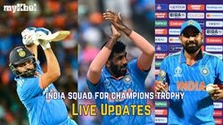 India Squad For Champions Trophy 2025 Live Updates Mohammed Shami Returns Doubts On Jasprit Bumrah